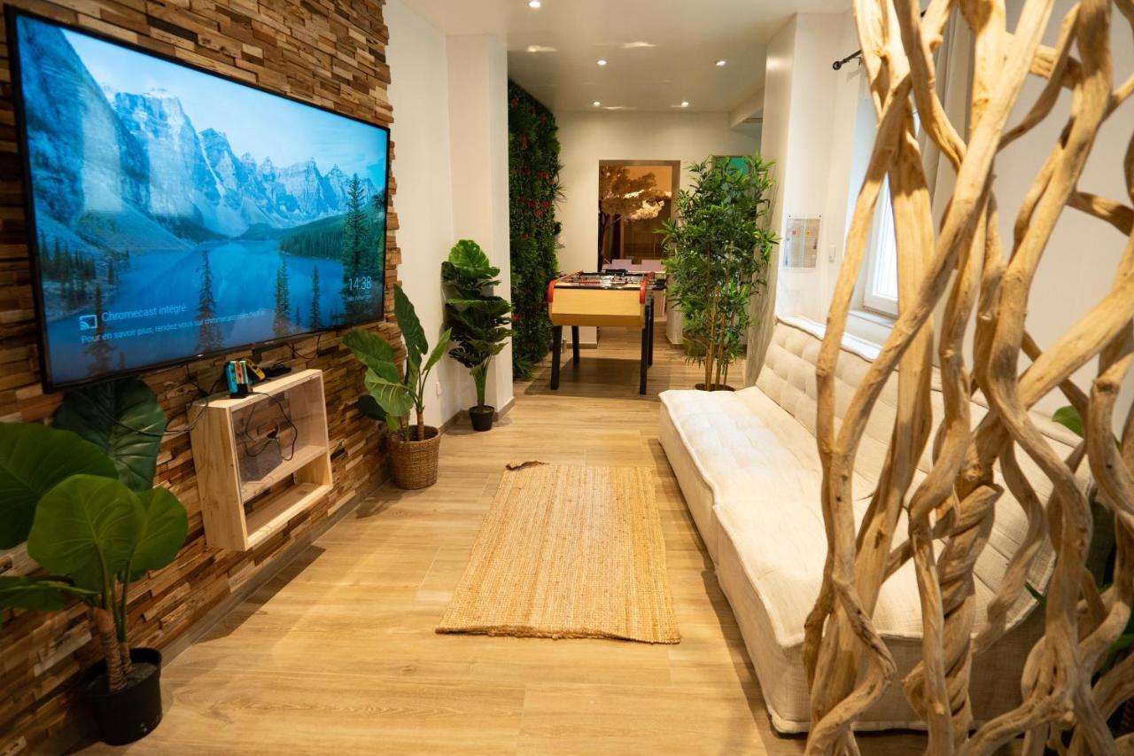 Capsule Thailande I Sauna I Balneo I Console I Jeux En Bois I Cinema I Cour Interieure Trith-Saint-Leger Dış mekan fotoğraf